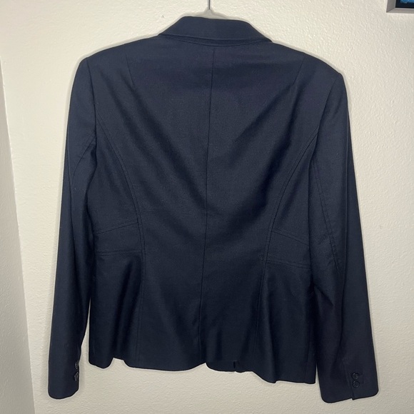 Jones New York Women’s Stretch Blue Tailored Blazer - Picture 5 of 7